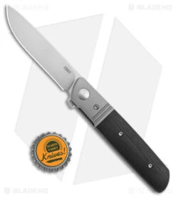 CRKT Kenny Onion Bamboozled Liner Lock Flipper Knife G10 W/ Bolster (3.3" Satin) -Crkt Shop CRKT Ken Onion Bamboozled LL G 10 Bolster Satin BHQ 178671 jr bottlecap