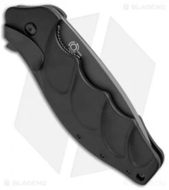 CRKT Ken Onion Foresight Liner Lock Knife (3.5" Black) K220KKP -Crkt Shop CRKT Ken Onion Foresight Black K220KKP BHQ 12910 jr side