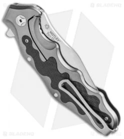 CRKT Ken Onion Motley Flipper Knife Carbon Fiber/Ti (Satin) K210CFXP -Crkt Shop CRKT Ken Onion Motley CF Ti Satin K210CFXP BHQ 92296 jr side