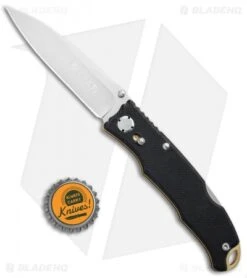 CRKT Lake Laredo Lockback Knife Black G-10 (3.25" Satin) 7265 -Crkt Shop CRKT Lake Laredo LB Black G 10 Satin 7265 BHQ 76581 jr bottlecap