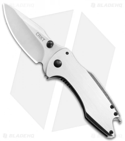 CRKT Ochs Largo Spring Assisted Knife Stainless Steel (2.5" Satin) 5360 3 CRKT Ochs Largo Spring Assisted Knife Stainless Steel (2.5" Satin) 5360