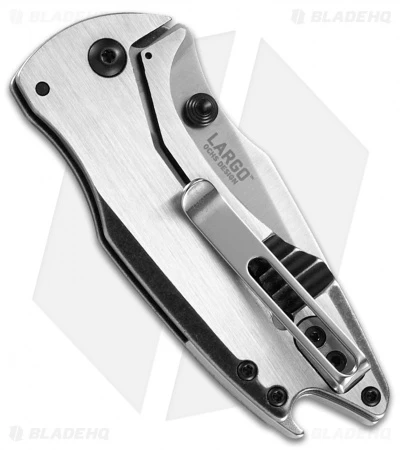 CRKT Ochs Largo Spring Assisted Knife Stainless Steel (2.5" Satin) 5360 5 CRKT Ochs Largo Spring Assisted Knife Stainless Steel (2.5" Satin) 5360 - Image 3