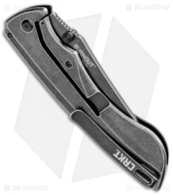 CRKT Lerch Burnout Frame Lock Knife G-10/Carbon Fiber (3.625" Black) 4123K 8 CRKT Lerch Burnout Frame Lock Knife G-10/Carbon Fiber (3.625" Black) 4123K -Crkt Shop CRKT Lerch Burnout FL G 10 CF Black SW 4123K BHQ 103932 jr side