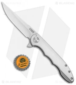 CRKT Lerch Up & At 'Em Flipper Knife Stainless Steel (3.62" Satin) 7076 9 CRKT Lerch Up & At 'Em Flipper Knife Stainless Steel (3.62" Satin) 7076 -Crkt Shop CRKT Lerch Up and At Em SS Satin 7076 BHQ 92318 jr bottlecap