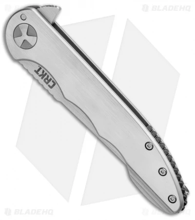 CRKT Lerch Up & At 'Em Flipper Knife Stainless Steel (3.62" Satin) 7076 4 CRKT Lerch Up & At 'Em Flipper Knife Stainless Steel (3.62" Satin) 7076 - Image 2