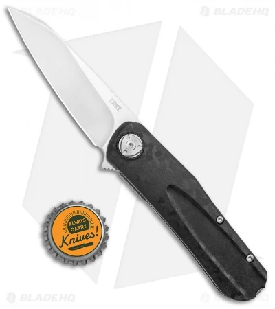 CRKT Mah-Hawk Spring Assisted Knife Black GRN (3.12" Satin) 6 CRKT Mah-Hawk Spring Assisted Knife Black GRN (3.12" Satin) - Image 4
