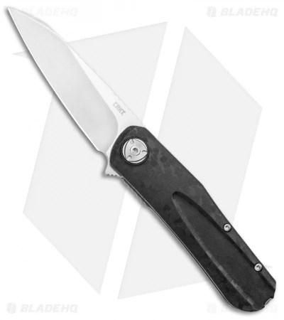 CRKT Mah-Hawk Spring Assisted Knife Black GRN (3.12" Satin) 3 CRKT Mah-Hawk Spring Assisted Knife Black GRN (3.12" Satin)