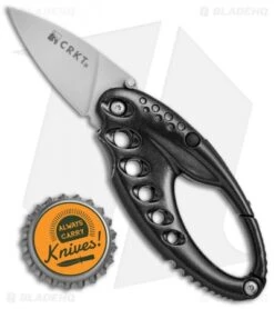 CRKT Lumabiner Liner Lock Knife W/ L.E.D Light (1.6" Bead Blast) 9 CRKT Lumabiner Liner Lock Knife W/ L.E.D Light (1.6" Bead Blast) -Crkt Shop CRKT Lumabiner LED Light BB 9080 BHQ 68535 jr bottlecap