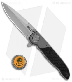 CRKT M40-03 Deadbolt Lock Knife Aluminum/GFN (3" Bead Blast) -Crkt Shop CRKT M40 03 Deadbolt Lock Aluminum GFN BB M40 03 BHQ 103618 jr bottlecap