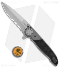 CRKT M40-15 Deadbolt Lock Knife GRN/Aluminum (4" Bead Blast) -Crkt Shop CRKT M40 15 Deadbolt Lock GRN Alum BB BHQ 103619 jr bottlecap