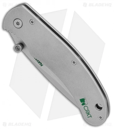 CRKT Navajo Liner Lock Knife Stainless Steel (3" Bead Blast) 6002 4 CRKT Navajo Liner Lock Knife Stainless Steel (3" Bead Blast) 6002 - Image 2