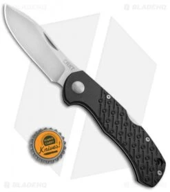 CRKT Noma Lock Back Knife Black GFN (3.3" Satin) 2815 -Crkt Shop CRKT Noma LB Black GFN 2815 BHQ 51851 jr bottlecap 2