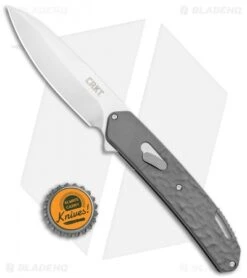 CRKT Onion Bona Fide Liner Lock Knife Gray Aluminum (3.5" Satin) K540GXP 9 CRKT Onion Bona Fide Liner Lock Knife Gray Aluminum (3.5" Satin) K540GXP -Crkt Shop CRKT Onion Bone Fide LL Gray Aluminum Satin K540GXP BHQ 119385 jr bottlecap