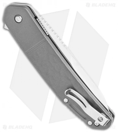 CRKT Onion Bona Fide Liner Lock Knife Gray Aluminum (3.5" Satin) K540GXP 5 CRKT Onion Bona Fide Liner Lock Knife Gray Aluminum (3.5" Satin) K540GXP - Image 3