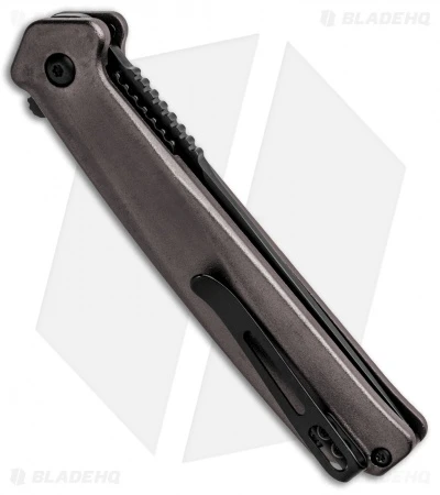 CRKT Onion Helical Liner Lock Knife Black Aluminum (3.52" Black D2) K500GKP 5 CRKT Onion Helical Liner Lock Knife Black Aluminum (3.52" Black D2) K500GKP - Image 3