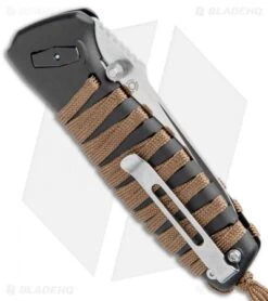 CRKT Parascale Deadbolt Lock Knife Cord Wrap (3.19" Satin) 6235 -Crkt Shop CRKT Parascale Deadbolt Lock Cord Wrap Satin BHQ 103631 jr side