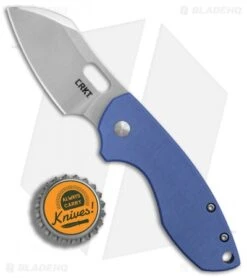 CRKT Pilar Frame Lock Knife Blue G-10 (2.4" Satin) 5311GB 14 CRKT Pilar Frame Lock Knife Blue G-10 (2.4" Satin) 5311GB -Crkt Shop CRKT Pilar Blue G10 satin BHQ 84146 er bottlecap