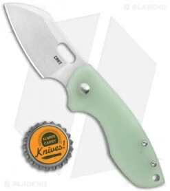 CRKT Pilar Frame Lock Knife Natural G-10 BHQ Exclusive (2.4" Stonewash D2) -Crkt Shop CRKT Pilar FL Natural G 10 SW BHQ 113632 jr bottlecap
