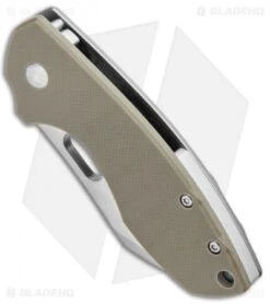 CRKT Pilar Frame Lock Knife Tan G-10 (2.4" Satin D2) -Crkt Shop CRKT Pilar FL OD Tan G 10 Satin 5311D2T BHQ 93243 jr spine