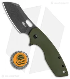 CRKT Pilar Large Frame Lock Knife OD Green G-10 (2.6" Black SW D2) BHQ Exclusive -Crkt Shop CRKT Pilar Large Frame Lock Knife OD Green G 10 Black SW BHQ 117055 jr bottlecap