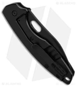 CRKT Pilar III Frame Lock Knife Hammered Texture Black G-10 (2.97" Black) -Crkt Shop CRKT Pillar III FL Hammered Texture Black G10 Folding Knife 2in Black BHQ 180916 td side