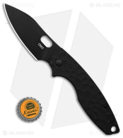 CRKT Pilar III Frame Lock Knife Hammered Texture Black G-10 (2.97" Black) -Crkt Shop CRKT Pillar III FL Hammered Texture Black G10 Folding Knife 2in Black BHQ 180916 td size