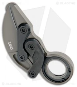CRKT Provoke "Earth" Kinematic Morphing Karambit Folding Knife (2.4" Brown) -Crkt Shop CRKT Provoke Earth Kinematic Morphing Karambit Brown 4040E BHQ 102503 jr side