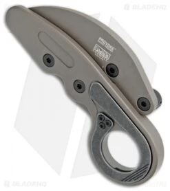 CRKT Provoke "Earth" Kinematic Morphing Karambit Folding Knife (2.4" Brown) -Crkt Shop CRKT Provoke Earth Kinematic Morphing Karambit Brown 4040E BHQ 102503 jr spine