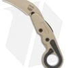 CRKT Provoke Kinematic Morphing Karambit Folding Knife (2.4" Desert Sand) -Crkt Shop CRKT Provoke Kinematic Morphing Karambit Folding Knife 2.4in Desert Sand 4040DS BHQ 113912 LS