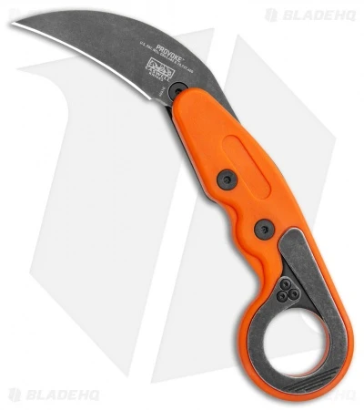 CRKT Provoke Orange Kinematic Morphing Karambit Folding Knife (2.4" Black) 4041O 3 CRKT Provoke Orange Kinematic Morphing Karambit Folding Knife (2.4" Black) 4041O