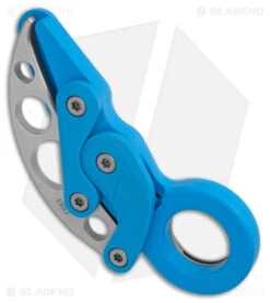 CRKT Provoke Trainer Kinematic Morphing Karambit Blue (2.48" SW) -Crkt Shop CRKT Provoke Trainer Kinematic Morphing Karambit Blue SW BHQ 178652 jr side