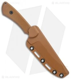 CRKT Ramadi Fixed Blade Knife Coyote G-10 (4.4" Black) -Crkt Shop CRKT Ramadi Fixed Blade Coyote G 10 Handle Black BHQ 138977 jr sheath