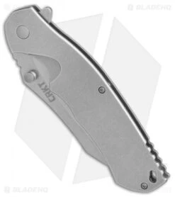 CRKT Rasp Frame Lock Flipper Knife Stainless Steel (3.67" Stonewash) 2081 8 CRKT Rasp Frame Lock Flipper Knife Stainless Steel (3.67" Stonewash) 2081 -Crkt Shop CRKT Rasp Stainless steel sw BHQ 76686 er spine