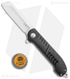 CRKT Razel GT Frame Lock Knife Black (3" Satin) 4031 -Crkt Shop CRKT Razel GT FL Black Satin 4031 BHQ 119338 jr bottlecap