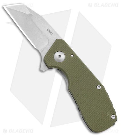CRKT Razelcliffe Frame Lock Knife OD Green G-10 (2.4" Satin) 3 CRKT Razelcliffe Frame Lock Knife OD Green G-10 (2.4" Satin)