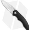 CRKT Ruger Knives High-Brass Spring Assisted Knife Black (3.2" Satin Serr) R2601 -Crkt Shop CRKT Ruger High Brass SA Black Satin Serr R2602 BHQ 76861 jr