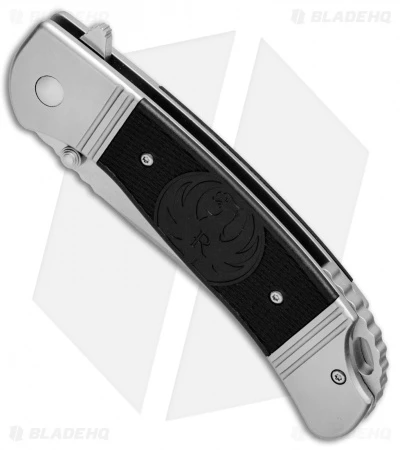 CRKT Ruger Knives Hollow-Point +P Frame Lock Knife (3.625" Satin) R2301 4 CRKT Ruger Knives Hollow-Point +P Frame Lock Knife (3.625" Satin) R2301 - Image 2