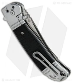 CRKT Ruger Knives Hollow-Point Frame Lock Knife (3.125" Satin) R2302 -Crkt Shop CRKT Ruger Hollow Point R2302 BHQ 52578 jr side 2