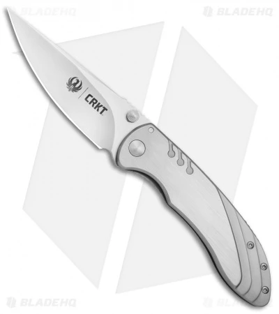 CRKT Ruger Knives Trajectory Frame Lock Knife (3.25" Satin) R2802 3 CRKT Ruger Knives Trajectory Frame Lock Knife (3.25" Satin) R2802