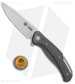 CRKT Ruger Knives Windage Liner Lock Knife Black Aluminum (3.78" SW) R2401 -Crkt Shop CRKT Ruger Windage LL Black Alum SW R2401 BHQ 76849 jr bottlecap