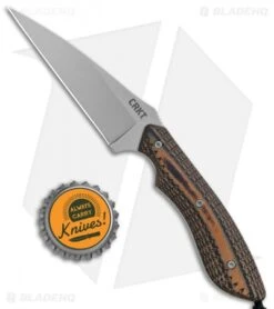 CRKT S.P.E.W. Knife Small Pocket Everyday Wharncliffe (3" Bead Blast) 2388 SPEW -Crkt Shop CRKT S.P.E.W. Small Pocket Everyday Wharncliffe BB 2388 BHQ 11431 jr bottlecap