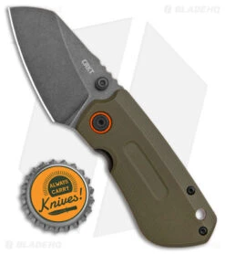 CRKT Schwarz Overland Compact Frame Lock Knife OD Green G-10 (2.24" Black) 6277 -Crkt Shop CRKT Schwarz Overland Compact FL OD Green G 10 BW BHQ 178658 jr bottlecap