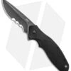 CRKT Shenanigan Spring Assist Knife Black/Veff Serration (3.4" Black SW) K800KKP