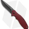 CRKT Shenanigan Spring Assisted Knife Maroon GRN (3.4" Black SW) K800RKP -Crkt Shop CRKT Shenanigan LL Maroon Black SW K800RKP BHQ 124733 jr