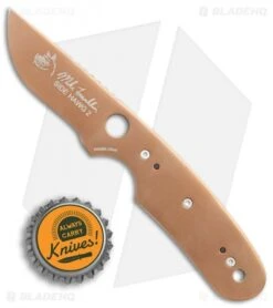 CRKT Side Hawg 2 Fixed Blade Neck Knife W/ Pivot Sheath (2.25" Bronze) 2404BR -Crkt Shop CRKT Side Hawg 2 neck knife pivot sheath bronze 2404BR BHQ 69071 er size