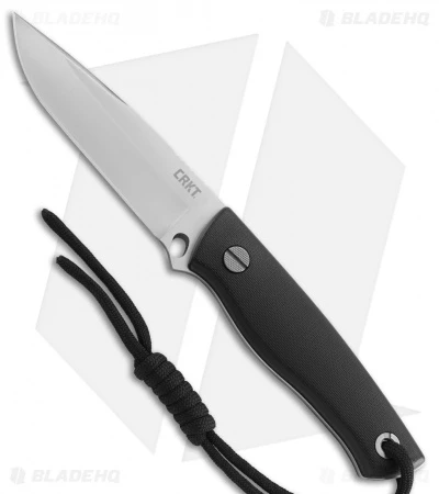 CRKT TSR Terzuola Survival Rescue Fixed Blade Knife Black GFN (4.3" Satin ) 2061 3 CRKT TSR Terzuola Survival Rescue Fixed Blade Knife Black GFN (4.3" Satin ) 2061