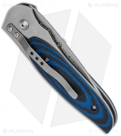 CRKT Viele Wasp Liner Lock Knife Black/Blue G-10 (2.8" Bead Blast) 8002 5 CRKT Viele Wasp Liner Lock Knife Black/Blue G-10 (2.8" Bead Blast) 8002 - Image 3