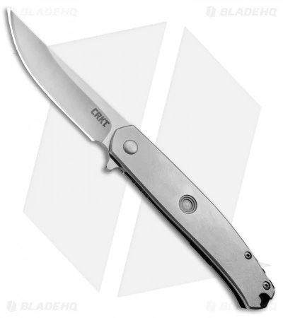 CRKT Vizzle Frame Lock Knife Stainless Steel (3.35" Satin) 5320 3 CRKT Vizzle Frame Lock Knife Stainless Steel (3.35" Satin) 5320