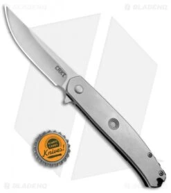 CRKT Vizzle Frame Lock Knife Stainless Steel (3.35" Satin) 5320 9 CRKT Vizzle Frame Lock Knife Stainless Steel (3.35" Satin) 5320 -Crkt Shop CRKT Vizzle SS 5320 BHQ 51849 jr bottlecap 2