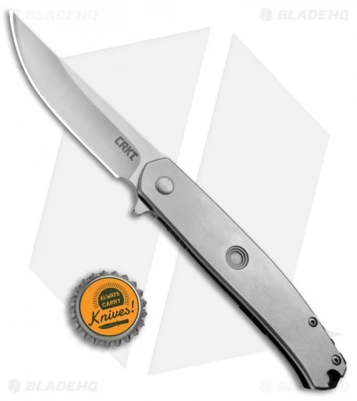 CRKT Vizzle Frame Lock Knife Stainless Steel (3.35" Satin) 5320 6 CRKT Vizzle Frame Lock Knife Stainless Steel (3.35" Satin) 5320 - Image 4